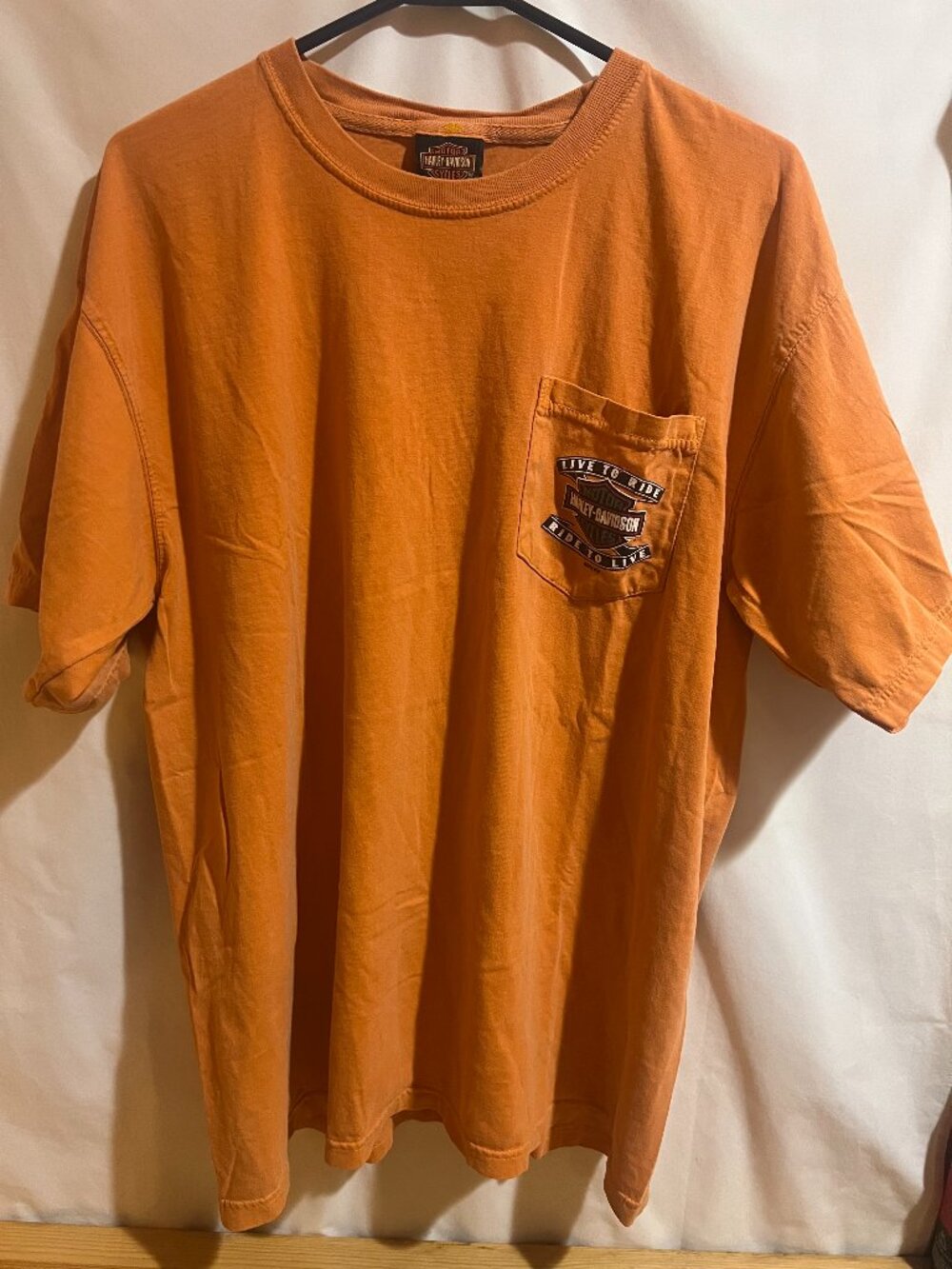 HARLEY-DAVIDSON Shirt Mens Large Boswells Music City Nashville TN Used Good Cond